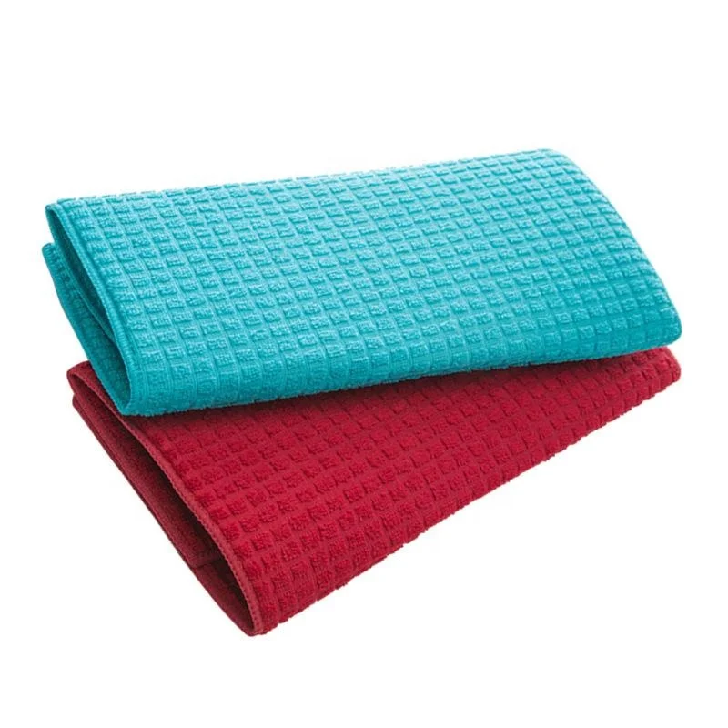 

Tabletex Fiber Cup Drying Mat Super-Absorbent Microfiber Dish Drying Mat Microfiber Cleaning Cloth,Dish Drying Mat, Red/green