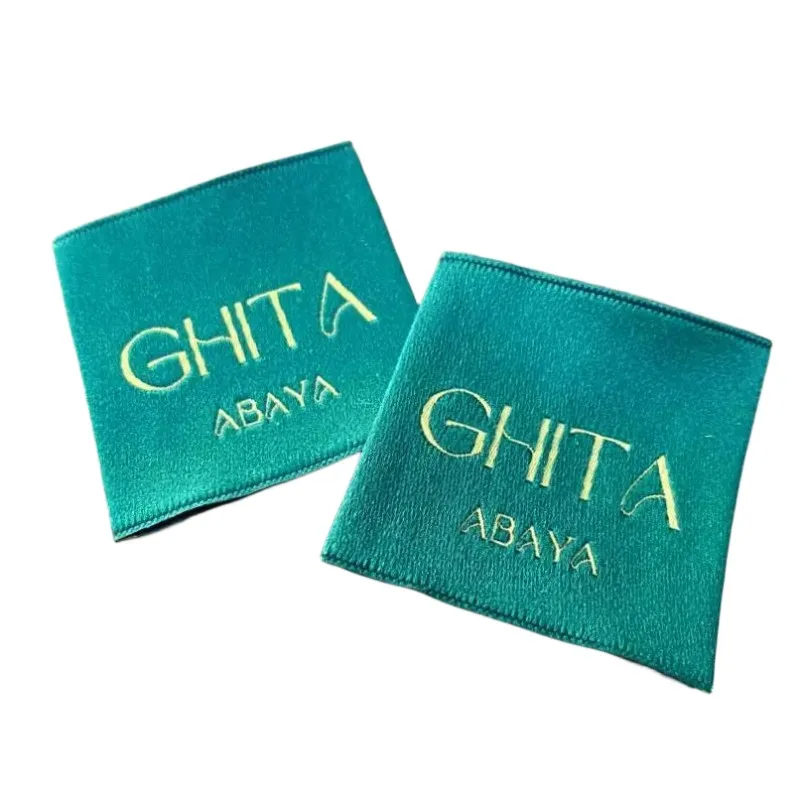 

Personalized Sewing Labels Clothing Label Tags Patches Polyester Woven Garment Labels