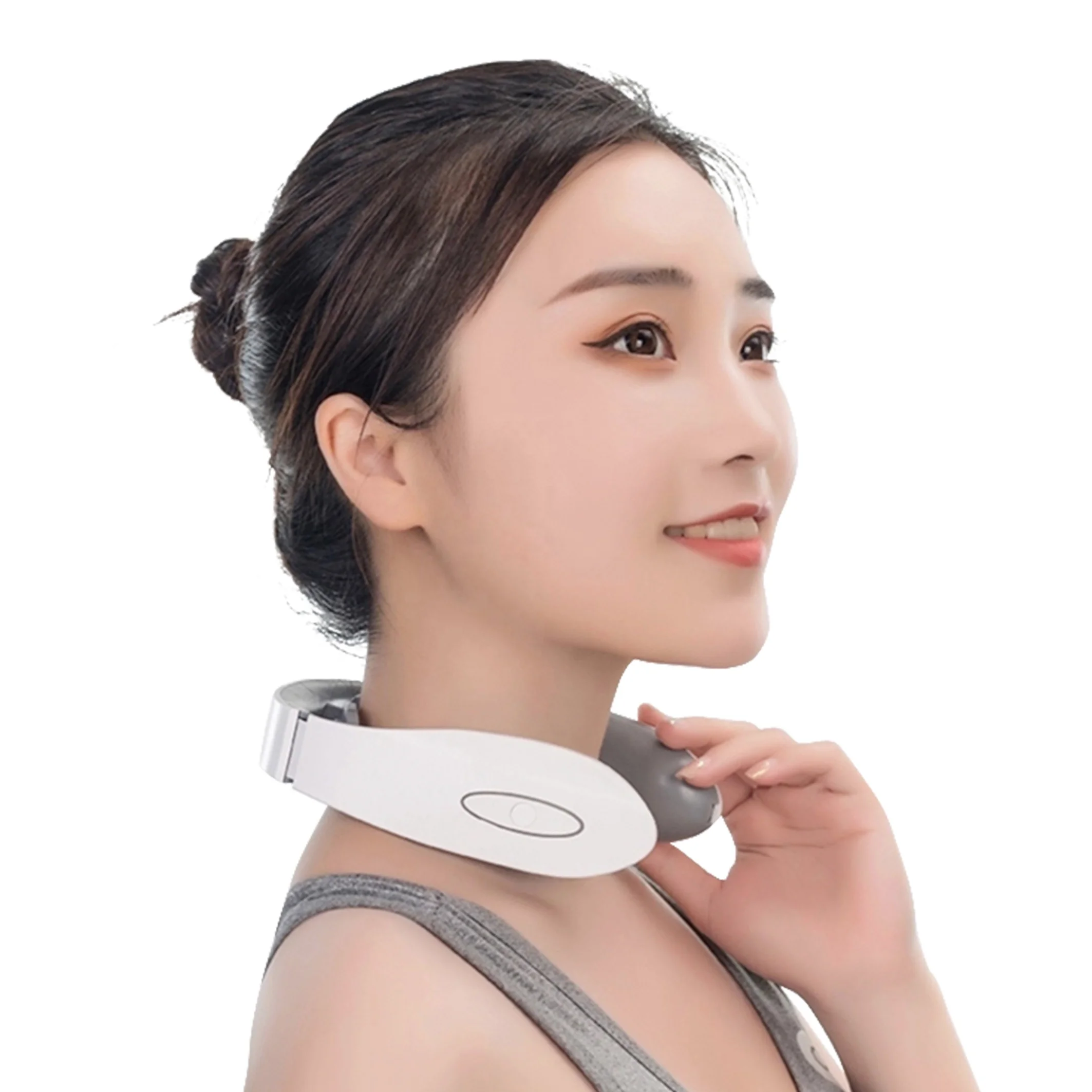 

2022 Three Heads Amazon Smart Neck Massage Shiatsu Back Neck And Shoulder Massager With Heating Neck Massager