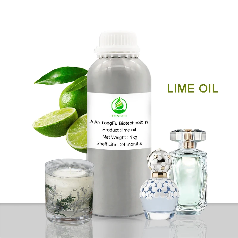 

Wholesale Pure essential oils 100% nature organic bulk lime essential oil for hair skin Aromatherapy