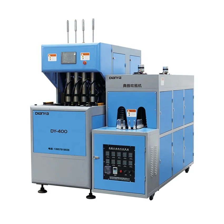 
4cavity 2L simple operation DY-400 machine blow molding semi auto plastic blow molding machine used 