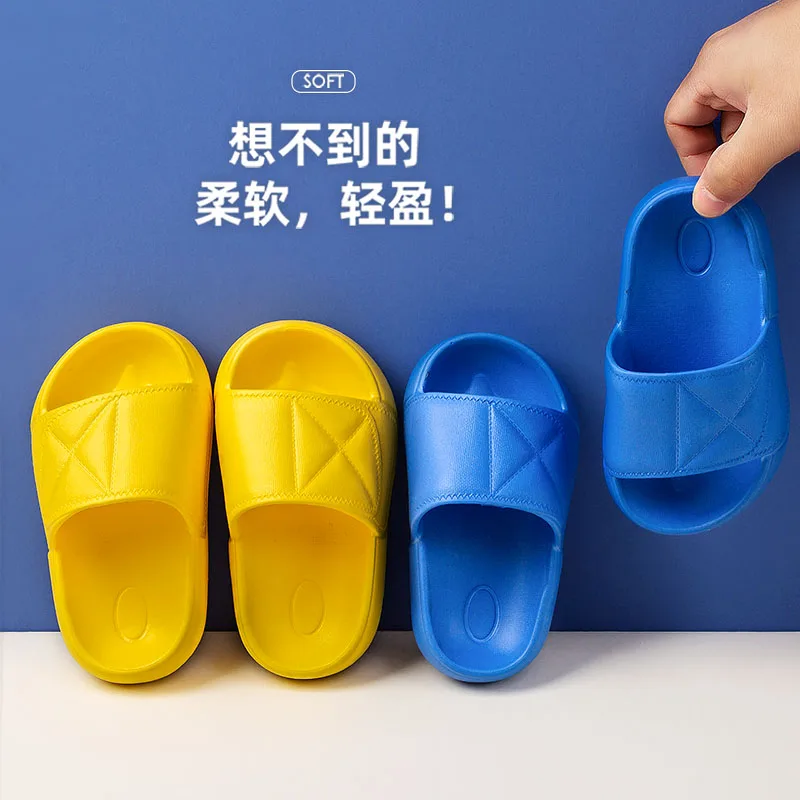 

Cheerful Mario Children's summer sandals Soft slippers for baby home bathroom EVA Non-slip children's sandals