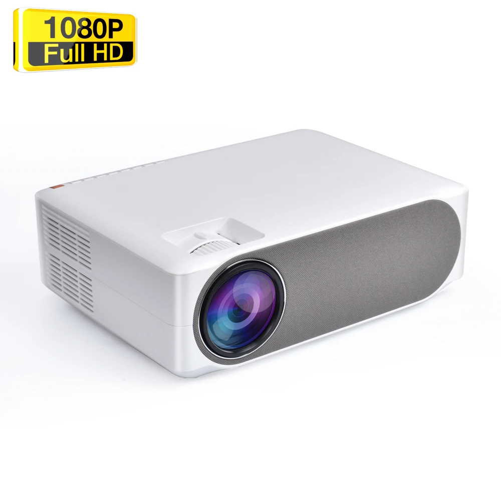 

Amazon Bestseller M19 Full HD 1080P LED Projector 300" large screen Support 2K Video Home Theater Projector Original Supplier, White