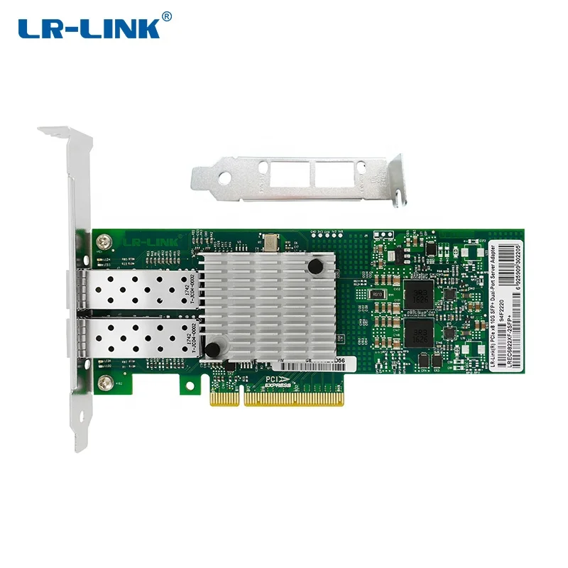 

Best Price 10Gbps 2*Port PCIe 3.0 2xSFP+ Dual SFP+ Server Adapter Mellanox ConnectX-3 Chipset