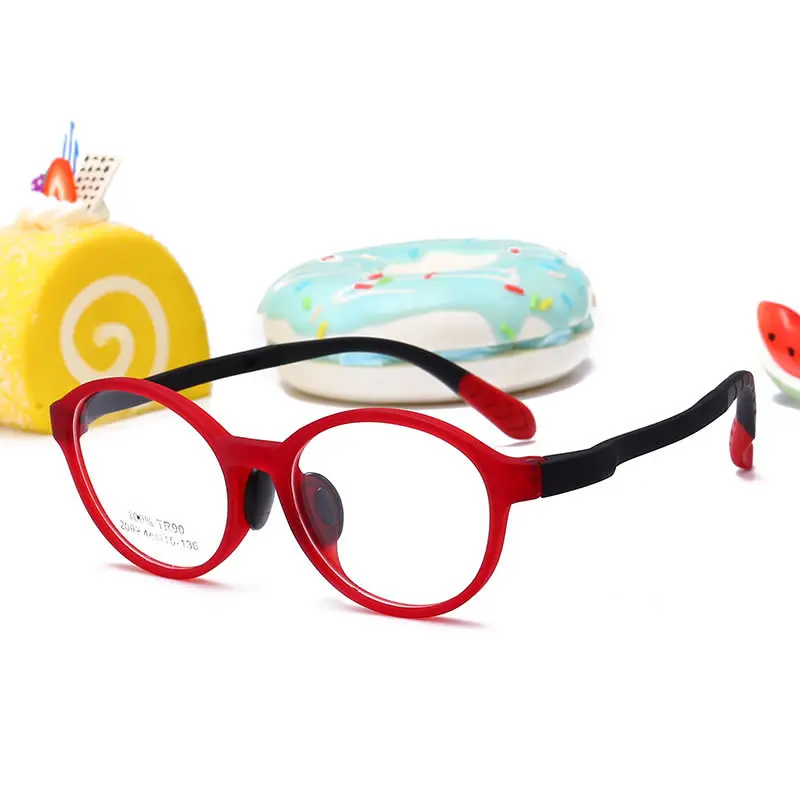 

Luxury Unisex Anti Blue Ray Silicone Kids Light Blocking Glasses colorful eyewear eye protect spectacles, 7 colors