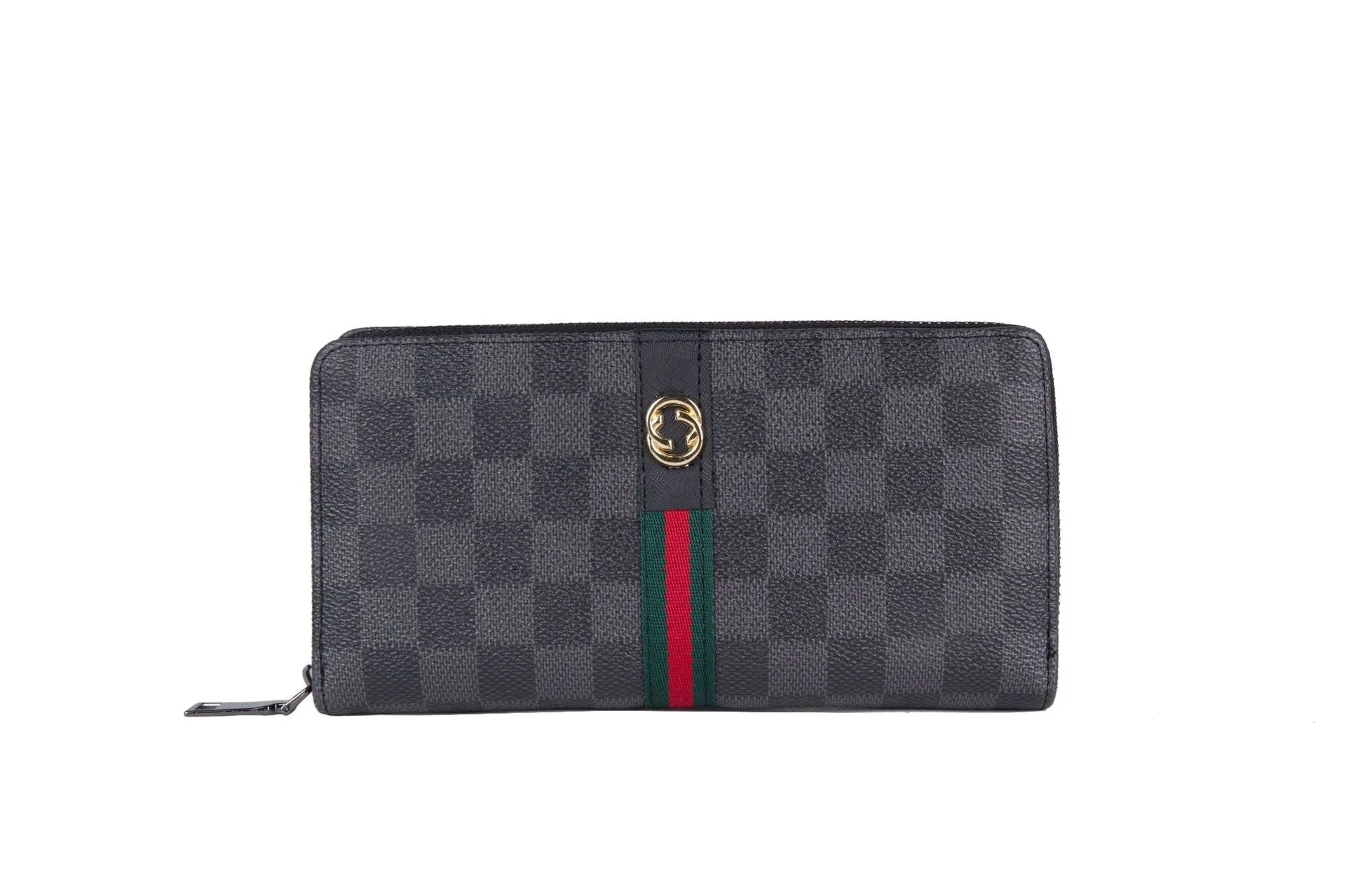 
Blocking Luxury PU Leather Clutch Long Wallets Leather Blocking Bifold Wallet with Zipper 