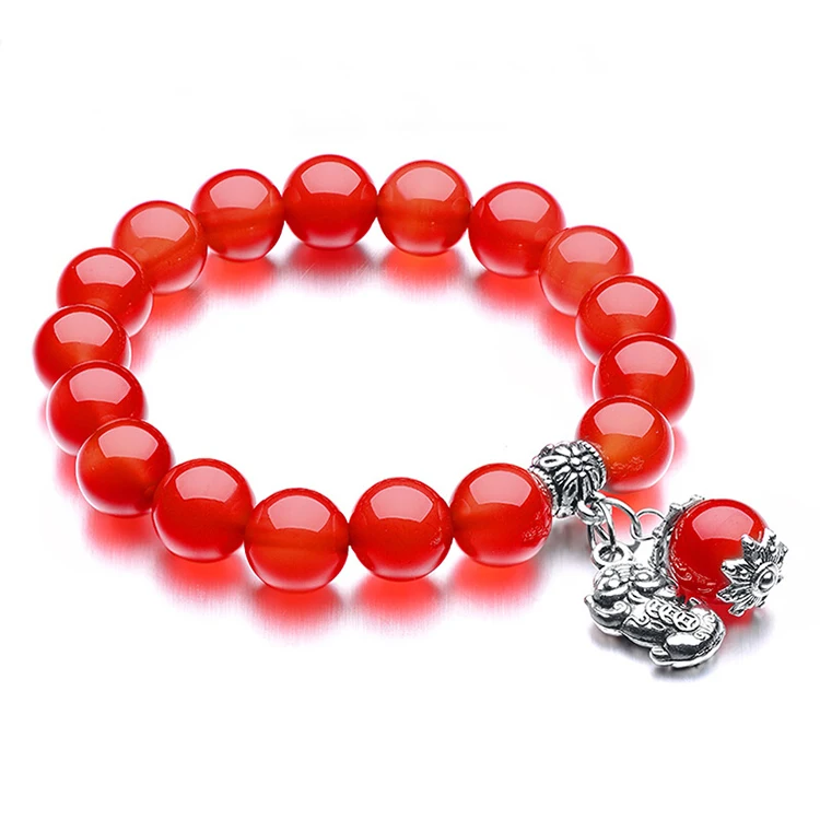 

Armband Wholesale Trendy fashionable Fine structure bracelet red agate Beaded bracelet women