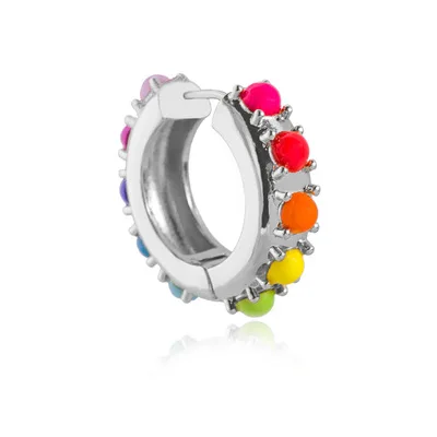 

Explosive Circle Earrings Colorful Fashion Earrings Pearl Earrings for Women