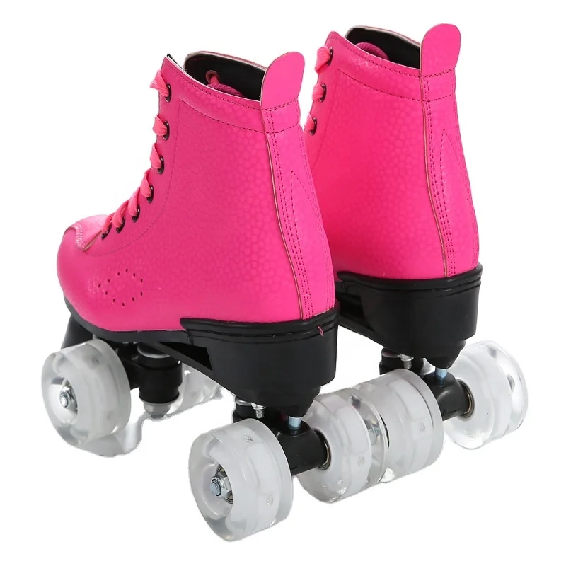 

chinese goods wholesale 4 wheel roller skates figure skating shoes,, Royal blue / rose red / white / black