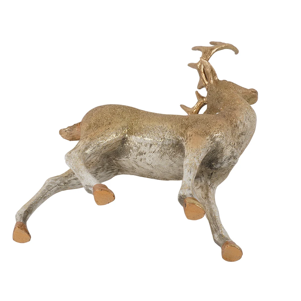 large outdoor resin reindeer