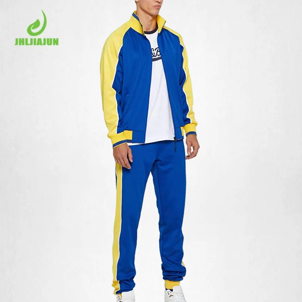 

XMJHL 2021 Men's sports running training suit leisure full zipper jogging sports suit, Customized color