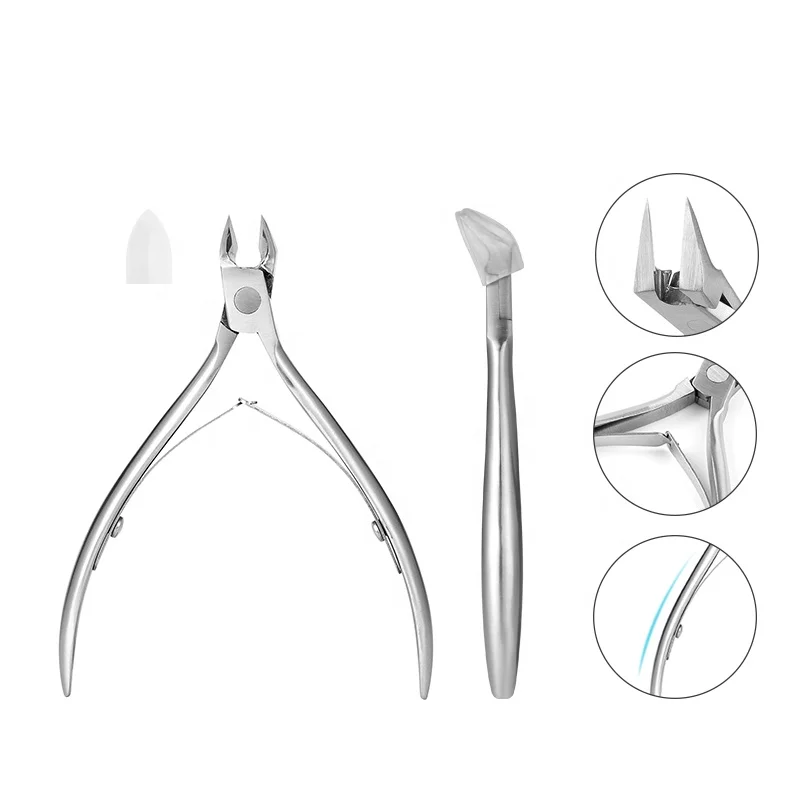 

In Stock Top Quality Multifunctional For Cuticle and Nail Ingrown Toenail Nail Cuticle Nipper Amazon Cuticle Nail Clipper