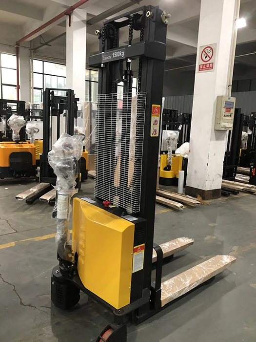 1000kg 2000mm Stapelaar Electric Stacker Pallet Lifter - Buy Electric ...