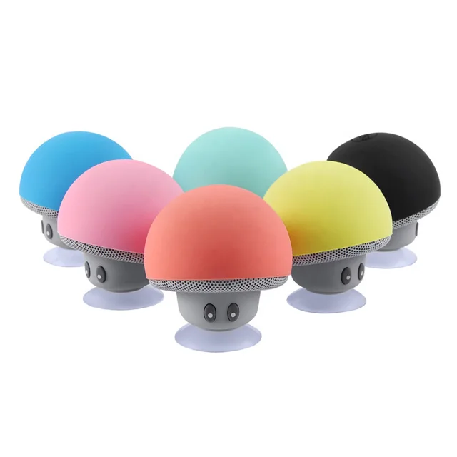 

Gitra Bulk Cheap Portable Waterproof Mushroom Wireless Speaker, Blue, pink, red, black, red, yellow