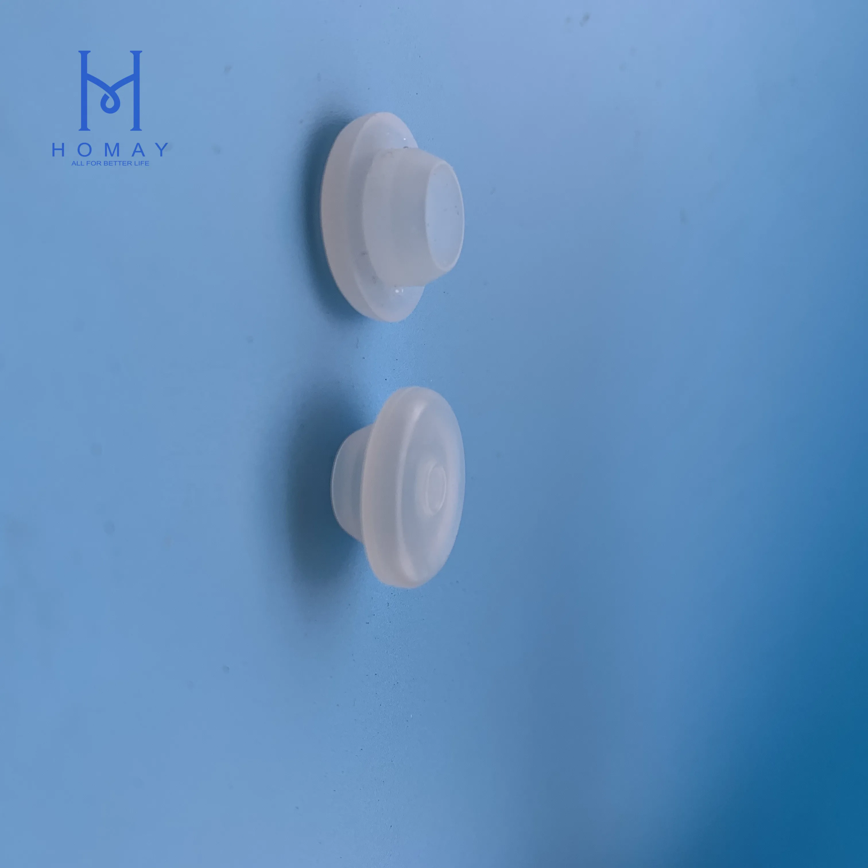 20mm Clear Silicon Rubber Stopper For Injection Tubular Vials Buy