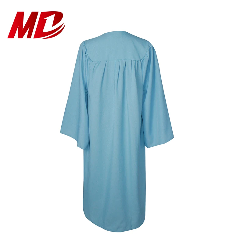 
Economy Bachelor Graduation Cap and Gown Matte Sky Blue 