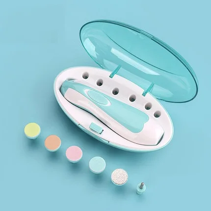 

Hot Sale Mini Nail Clippers Electric Nail Cutter, Baby Electric Nail Trimmer Manicure Set Baby Newborns Care Kit/, Pink,blue