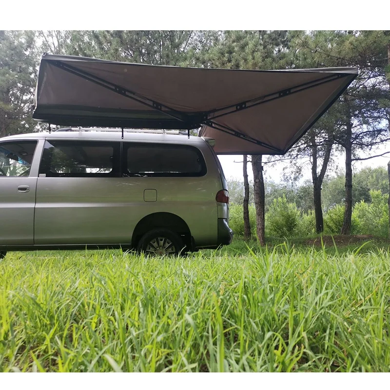 

Car legless free standing canvas tagalong tent selfstanding 270 degree overland awning