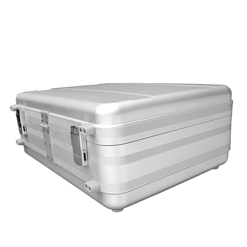 Custom Hard Aluminum Alloy Travel Briefcase Carry Metal Business