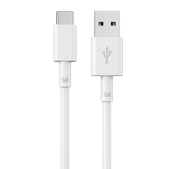

Factory price 5A white tpe usb type c fast cable 5a cable, Black;red;white