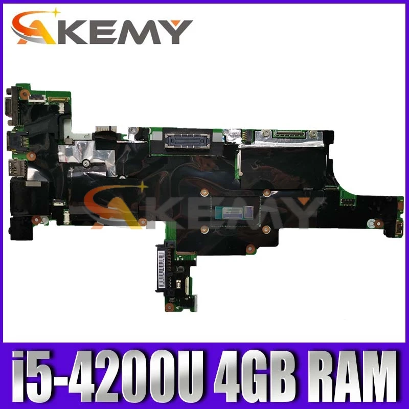 

Akemy For ThinkPad T440S laptop Mainboard NM-A052 Motherboard with i5-4200U 4GB RAM T440S motherboard mainboard test OK
