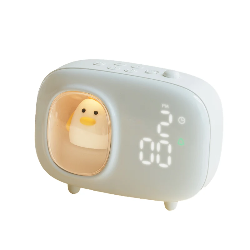

Children's Sleep Day Night Trainer Sound Light Sun Moon Graph Rise Kids Digital Kids Alarm Clock for School Student