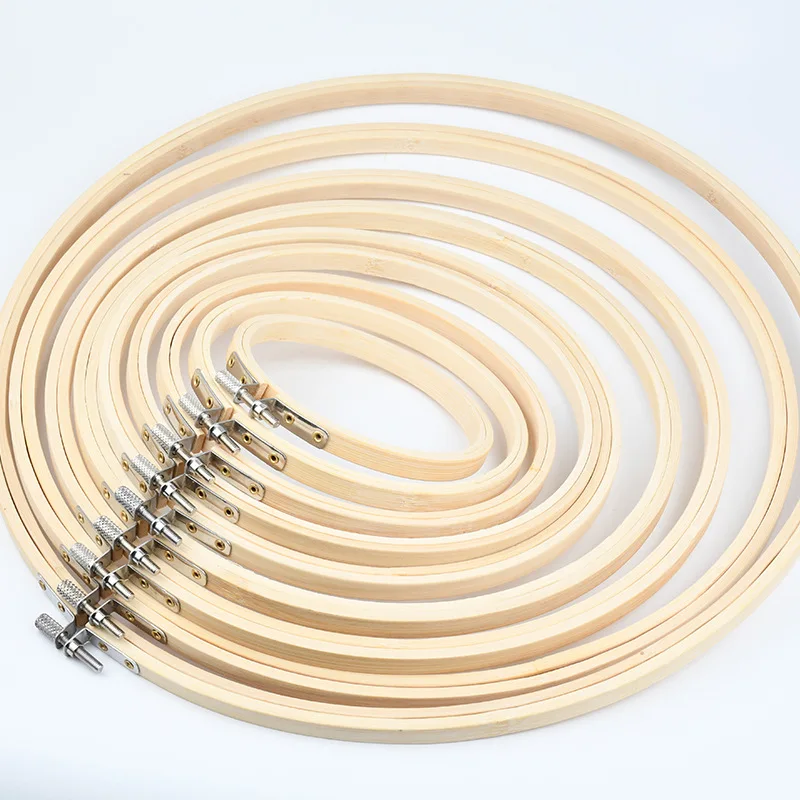 

Embroidery Hoop Set Bamboo Circle Cross Stitch Hoop