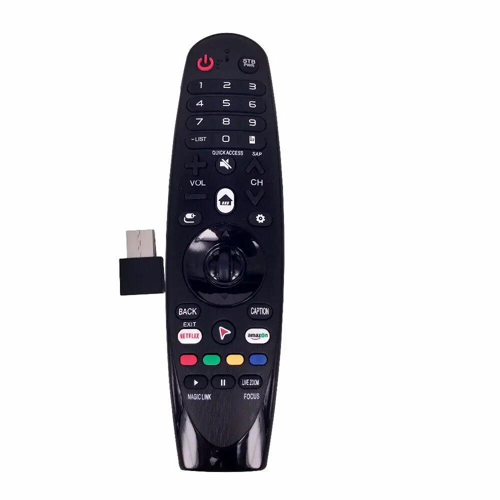 

New Replacement AM-HR650A For LG Smart TV AN-MR650A UJ63 Series 49UK6200 55UK6200 2017 Smart TV Magic Remote, Black