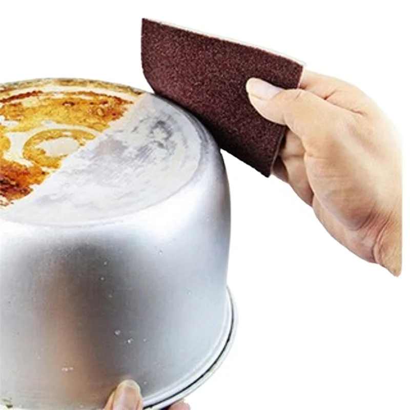 

Carborundum Cleaning Sponge Eraser Rag Pan Pot Dish Deep Washing Scouring Pad Home Kitchen Accessories Dishcloth, Customized color