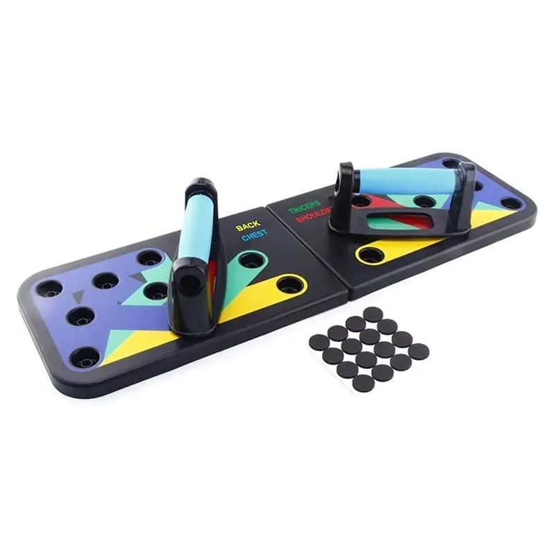 

Push-Up Stands Board Push Ups Body Building Home Fitness Exercise Tools Muscle Training Sports Stand For Men Women, Black
