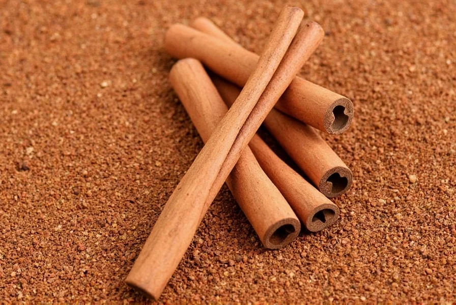 Close-up of cinnamon quills forming during the drying process on traditional bamboo racks