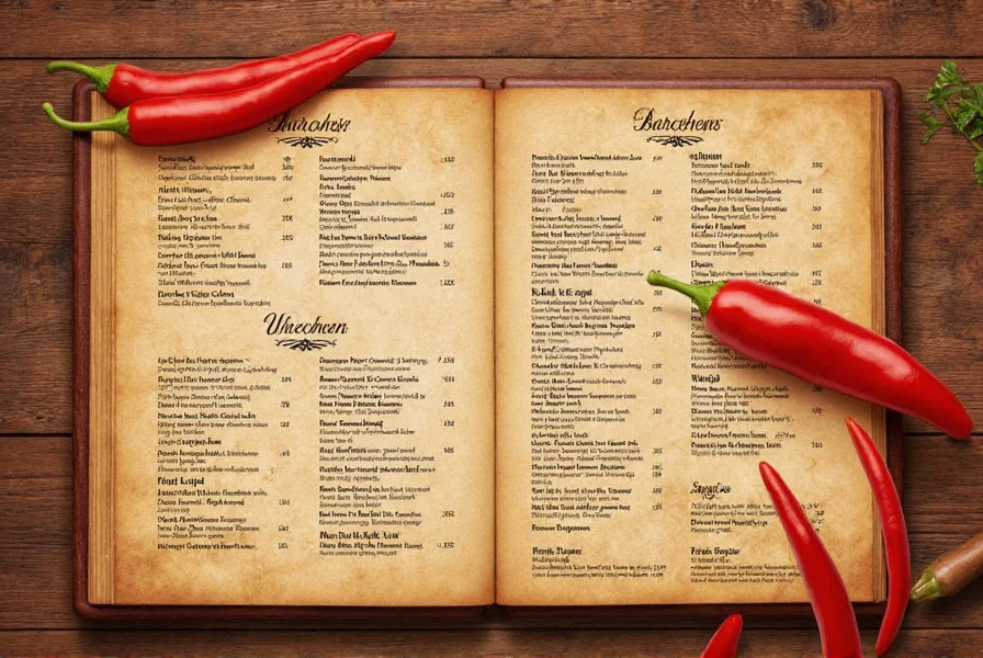 Menu Red Pepper: What It Really Means on Restaurant Menus