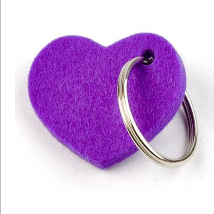 amazon hot selling key chain felt