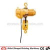 One Speed Electric Hoist With Wireless Remote Southeast Asia high ability rails electric hoist overhead crane