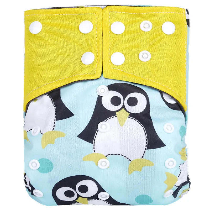 

Wholesale Bamboo Charcoal Washable Reusable Baby Diaper In Bulk, As shown