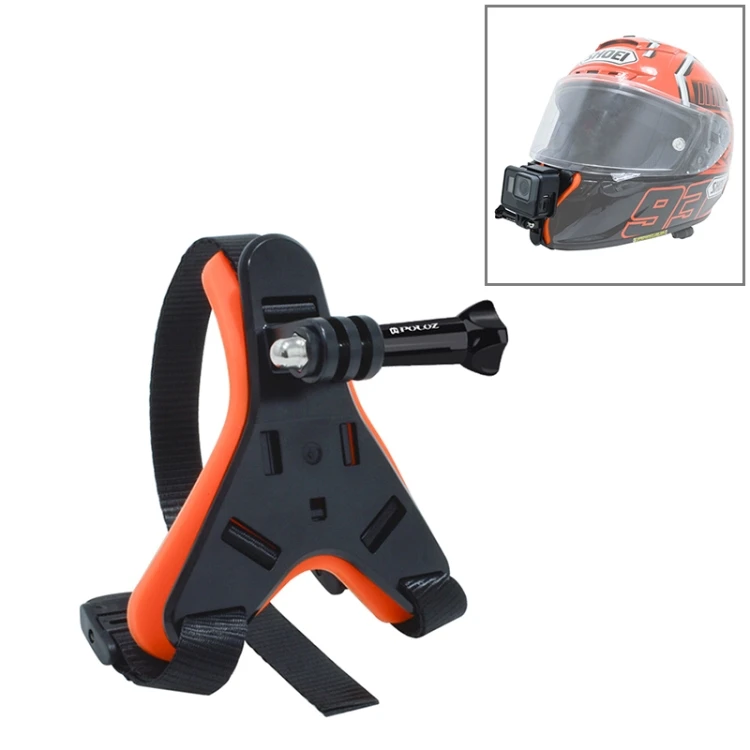 

Dropshipping PULUZ Motorcycle Helmet Chin Strap Belt Mount for Session, for Xiaoyi and Other Action Cameras