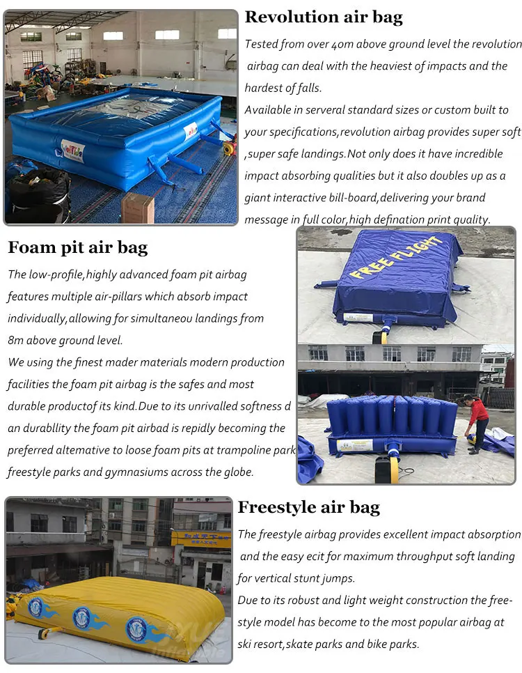 Inflatable Safety Air Cushion For Stunt Sports Training,Inflatable