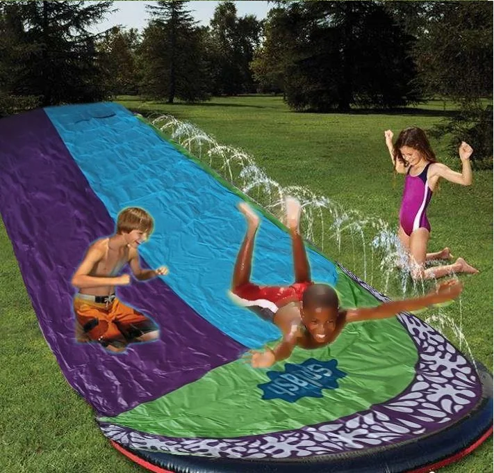 

Suntour Summer Speed Blast Backyard Lawn Water Slide Splash, Customized color
