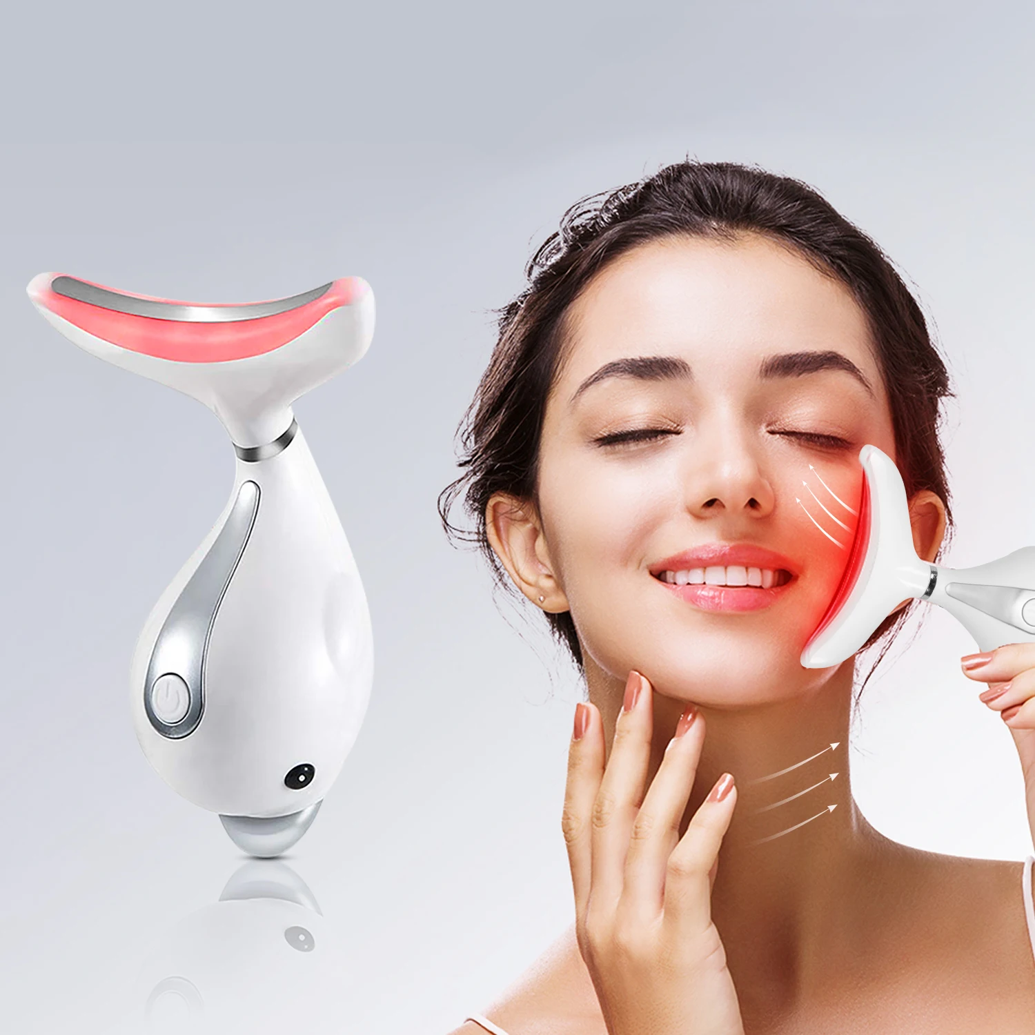 

Facial wrinkle remove home use electric neck skin lift massager vibration facial massager