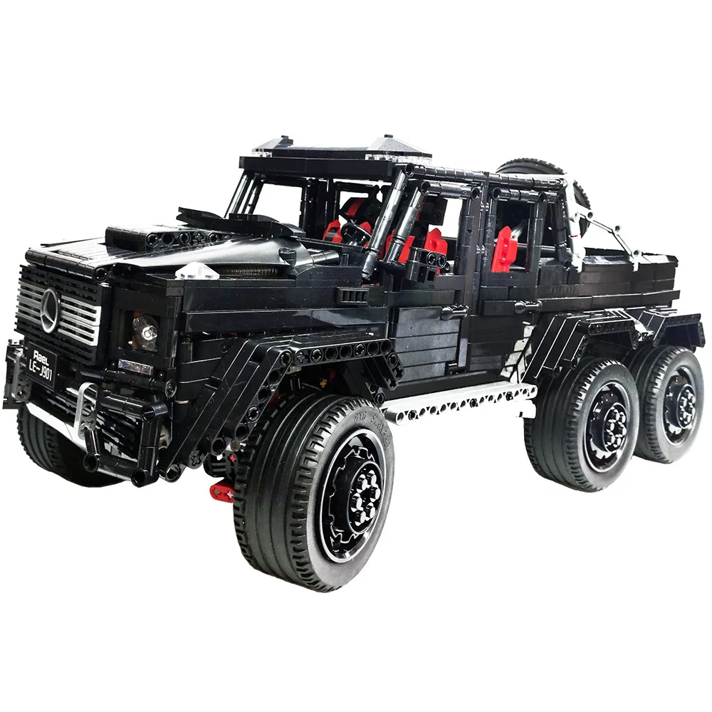 

3300PCS Technic Series RC Car MOC 2425 G63AMG 6X6 LAND CRUISER Set Model building blocks for children Cars Toys