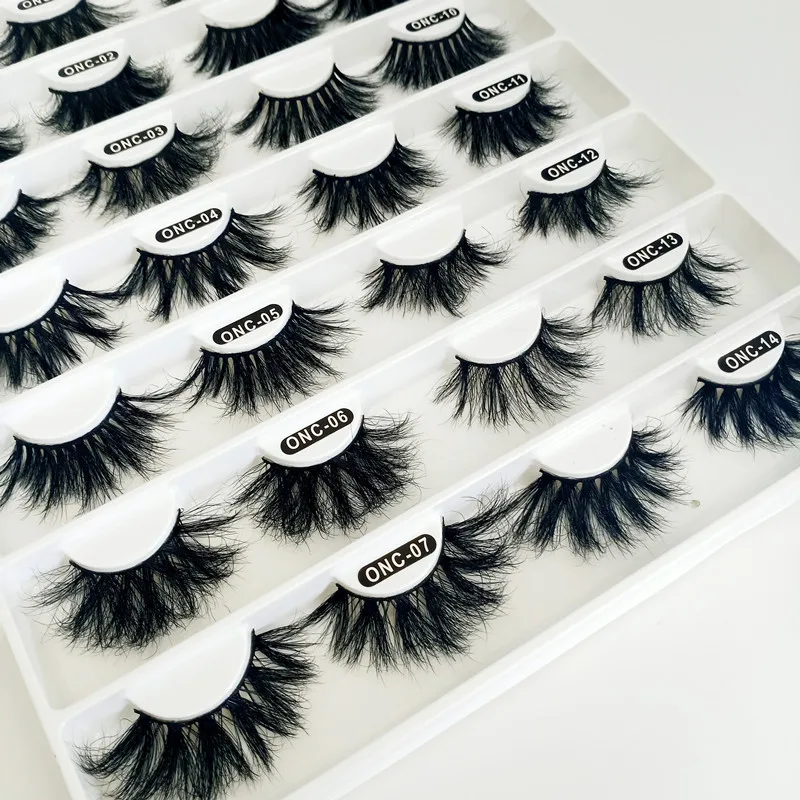 

LASHAP top quality 3d mink eyelashes vendor fluffy mink eyelashes newest fancy luxury 25mm mink eyelashes, Nature color black