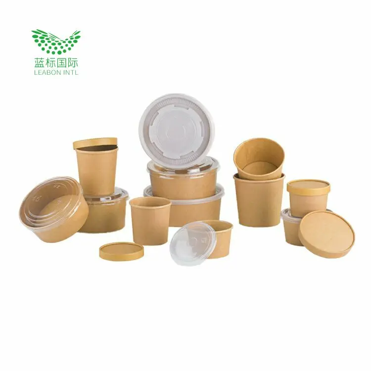

Take Away Box Disposable Paper Bowl For Rice