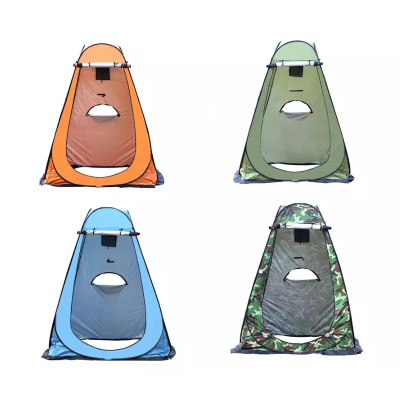 Outdoor Camping Shower Tent Toilet Tent Shower Portable Shower Bag Combo Set