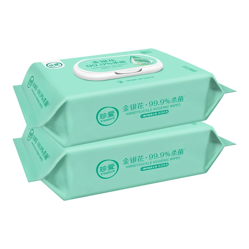 

AB21 80pcs No Wash Hygienic Multi-Purpose Anti Bacterial Wipes