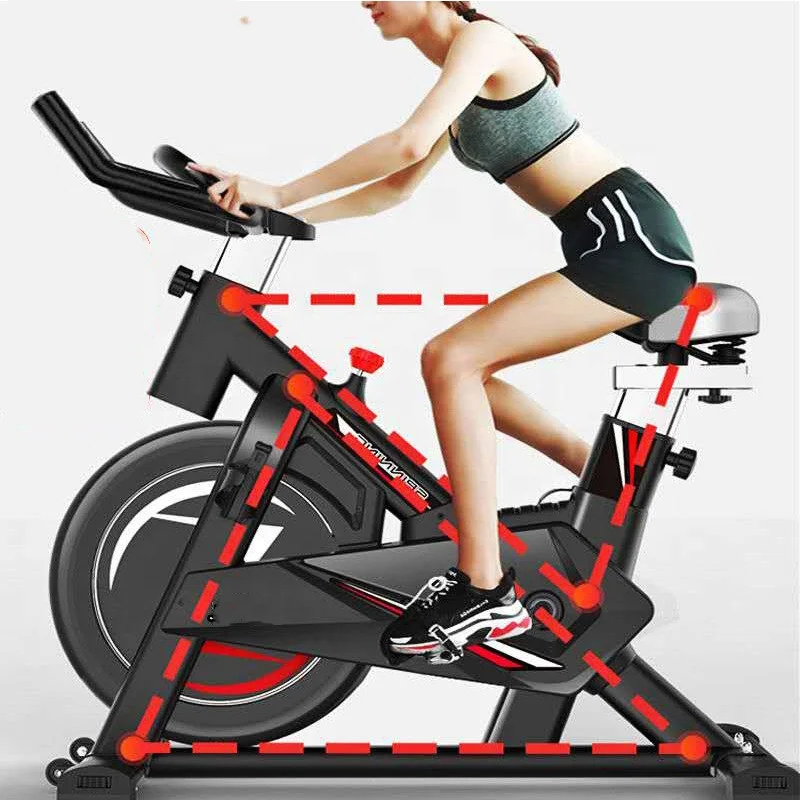 
2020 New Design Fitness club indoor cycling body fit dynamic exercise spin bike 