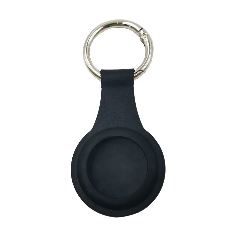 

Wholesale Silicone Airtag Case Anti-Lost Device Keychain Silicone Protective Cover Suitable For Airtags Holder, Colors optional