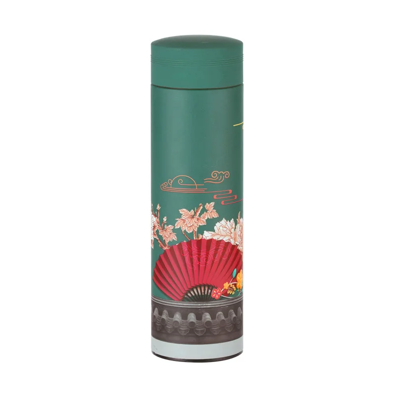 

Cup Touch Temperature Display Hot 500ml Stainless Steel Vacuum Cup