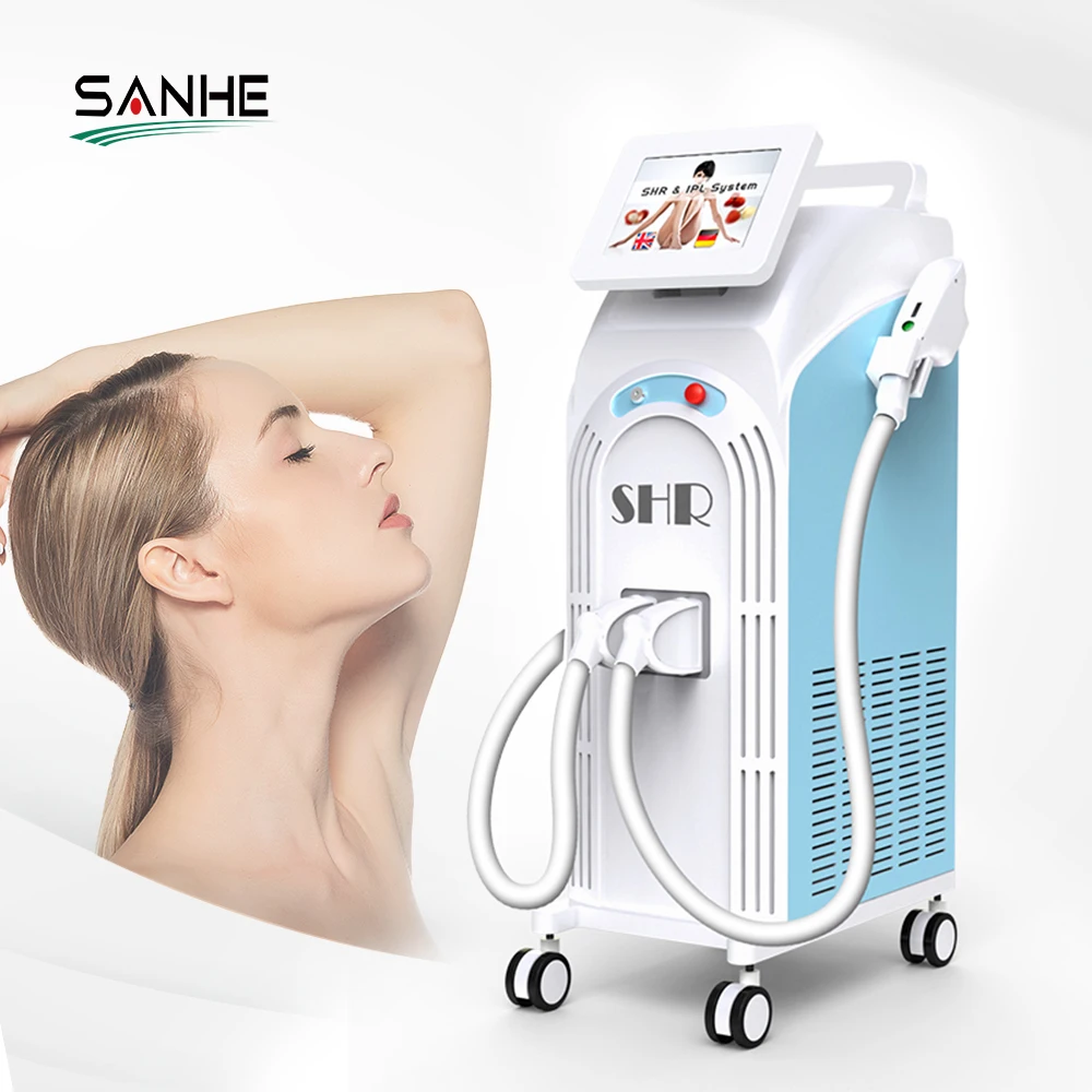 

3 In 1 Multifunction Beauty Equipment IPL E-light SHR Laser Painless Hair Removal Machine