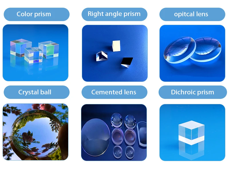 K9 Optical glass dome cover in lense manufacture