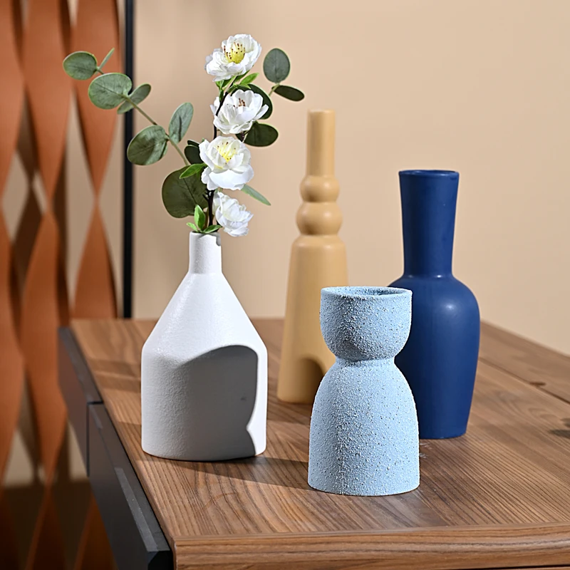 

Ceramic colorful handmade ceramic vase floral home decoration handicraft ornaments ceramic flower vase